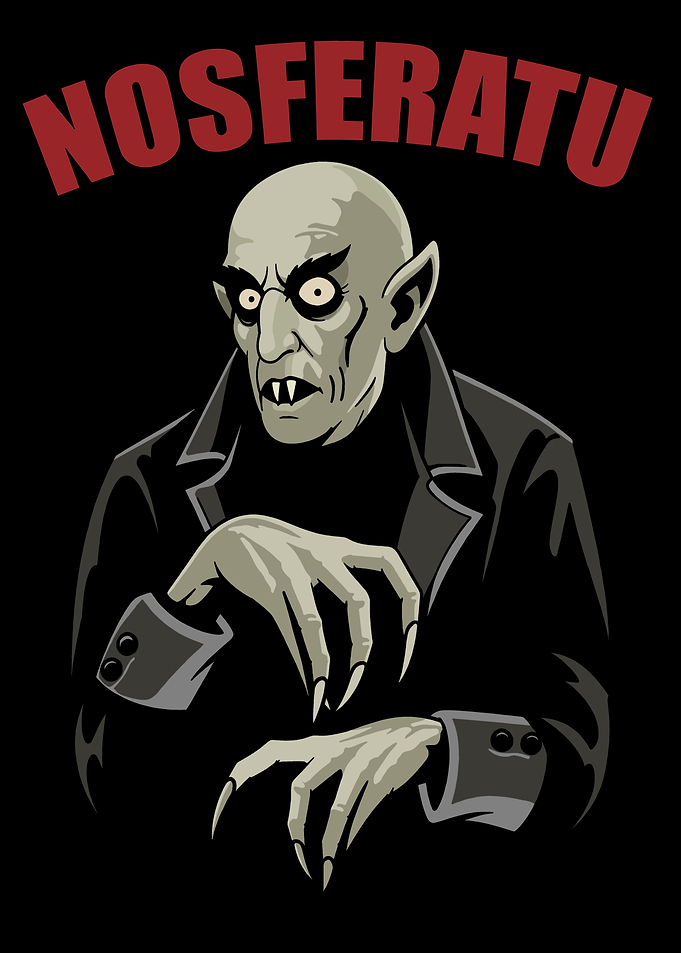 Nosferatu Vampire Illustration