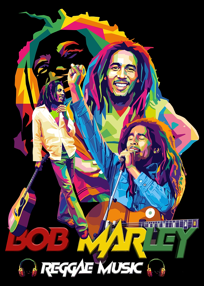 Bob Marley Wpap art