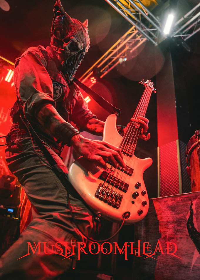 Mushroomhead Bassist Performing Live