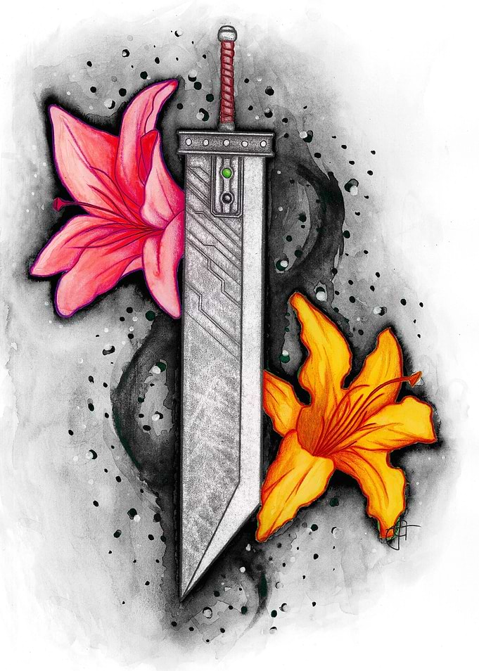 Buster Sword - Black Water