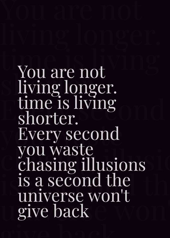 Inspirational about time