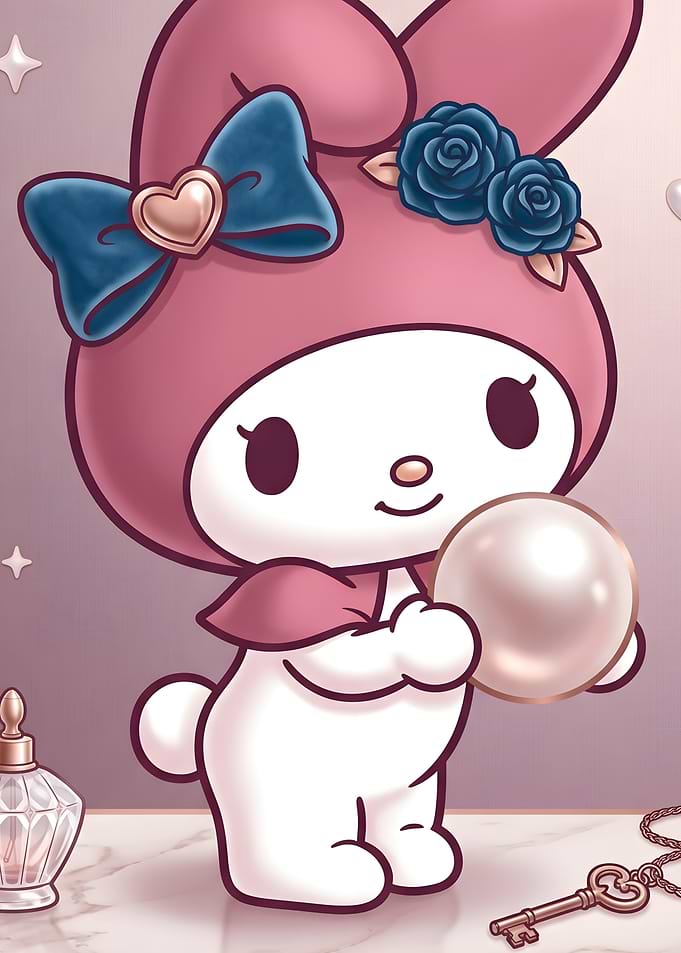 My Melody with Pearl and Accessories