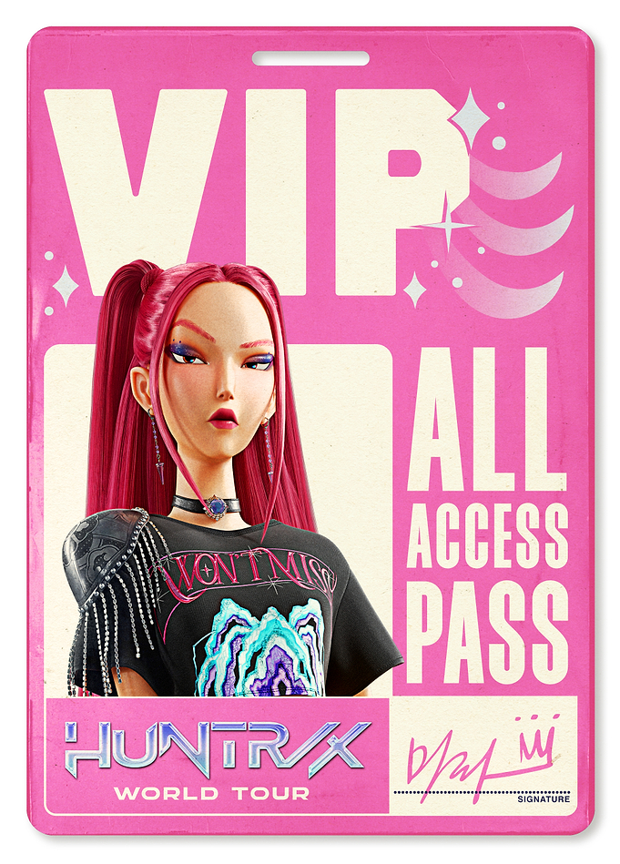 KPop Demon Hunters: Mira VIP Pass
