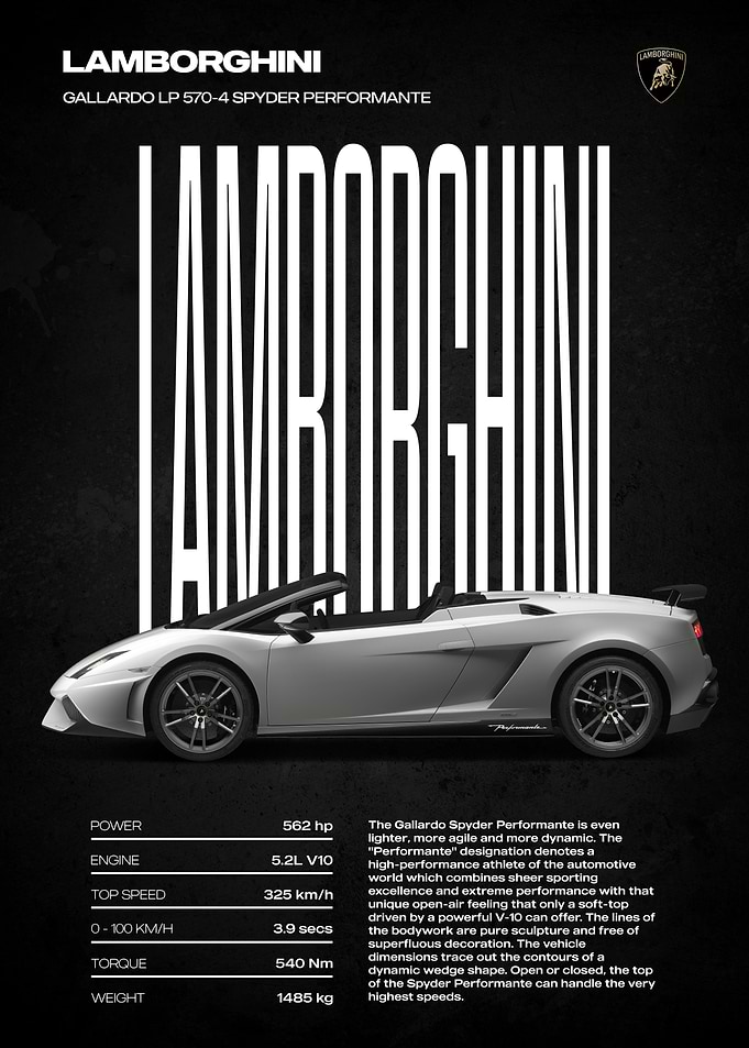 Lamborghini Gallardo Spyder Performante