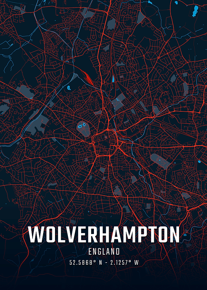 Wolverhampton City Map