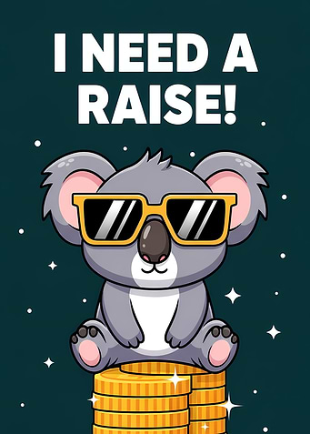 Koala Demanding a Raise
