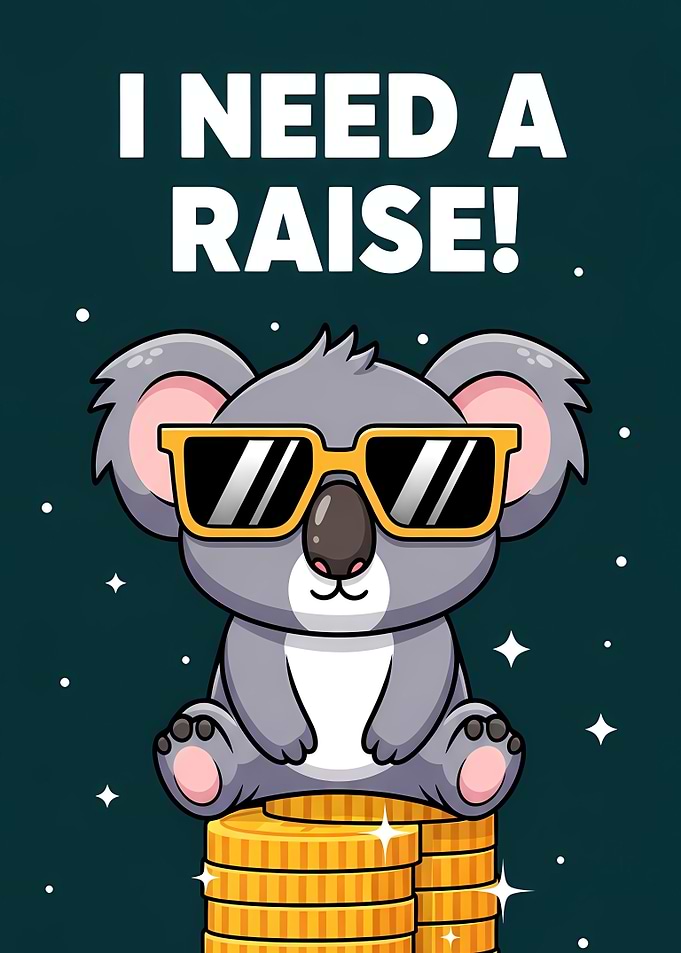 Koala Demanding a Raise