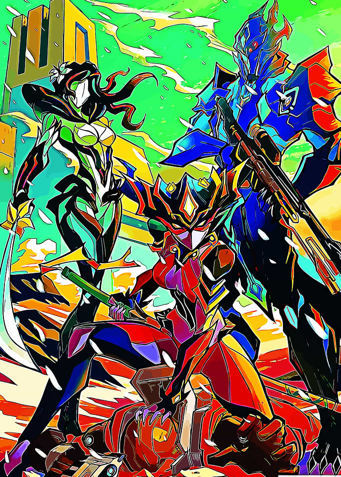 Warframe Game Art