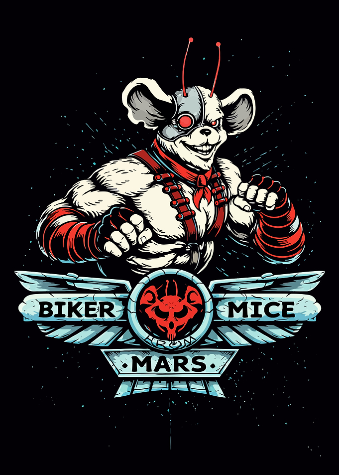 Biker Mice from Mars Character Art