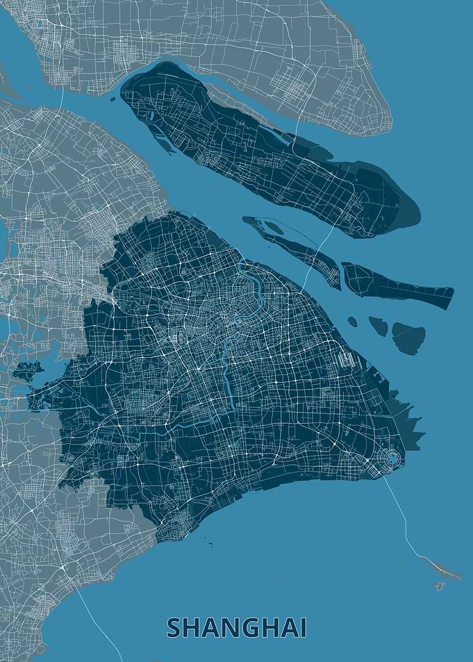 Shanghai City Map