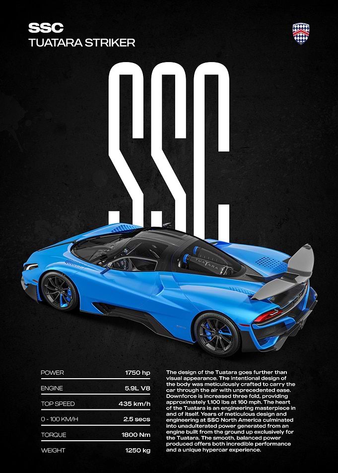 SSC Tuatara Striker Hypercar