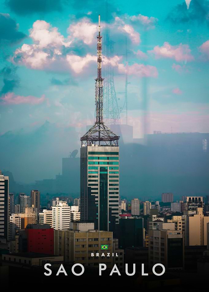 Sao Paulo Cityscape with Tower