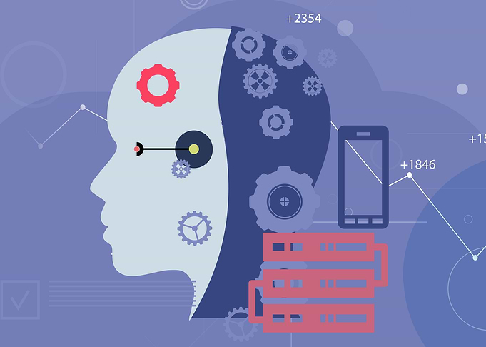 Artificial Intelligence and Technology Concept