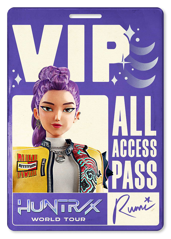 KPop Demon Hunters: Rumi VIP Pass