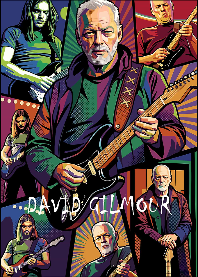 David Gilmour Collage