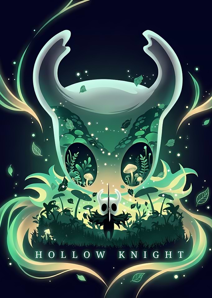 Hollow Knight Poster Minimalist