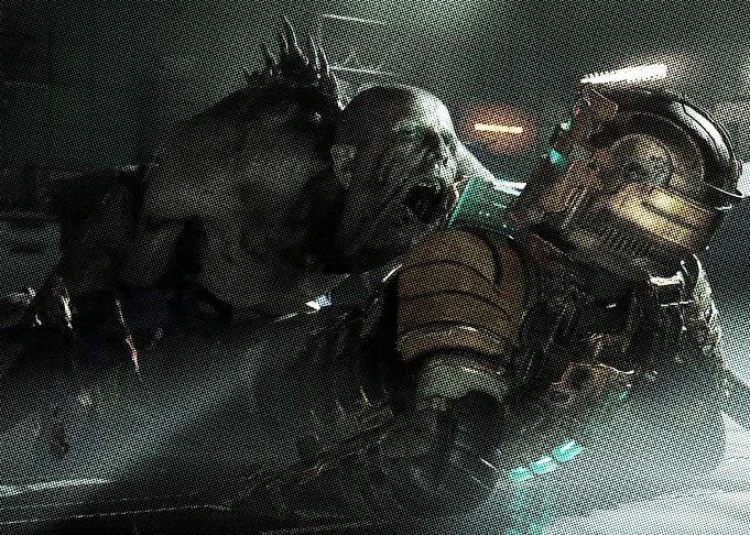 Dead Space Necromorph Attack