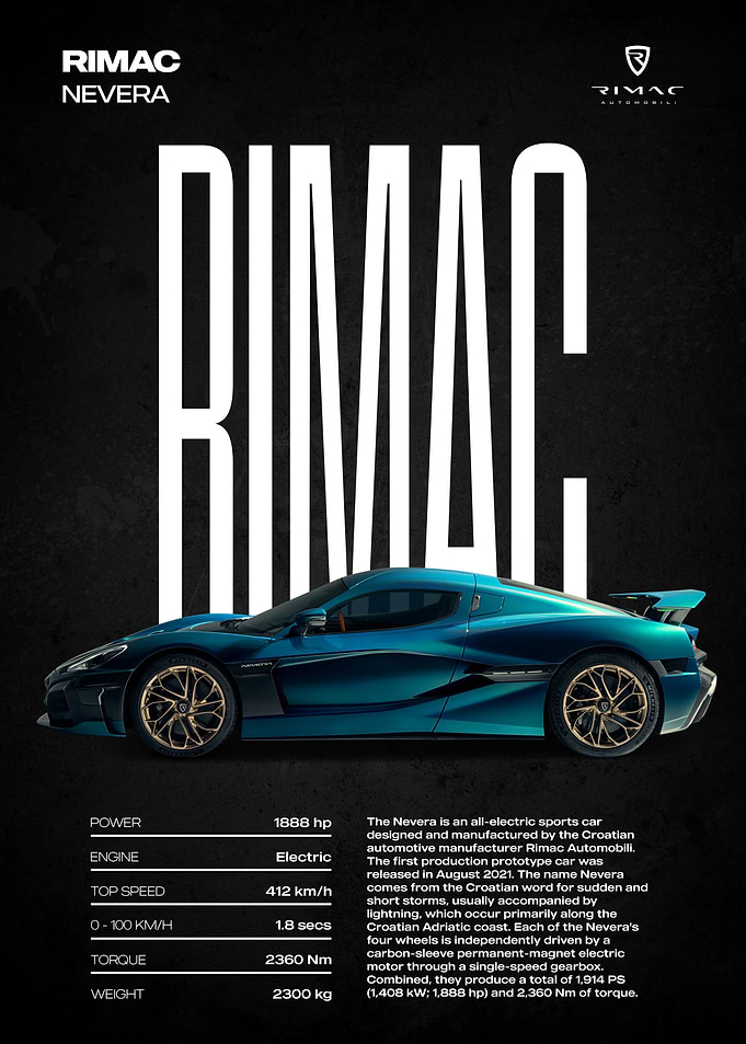 Rimac Nevera Electric Sports Car