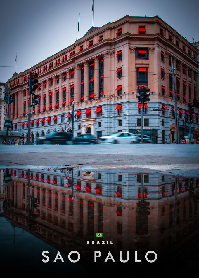 Sao Paulo City Reflection