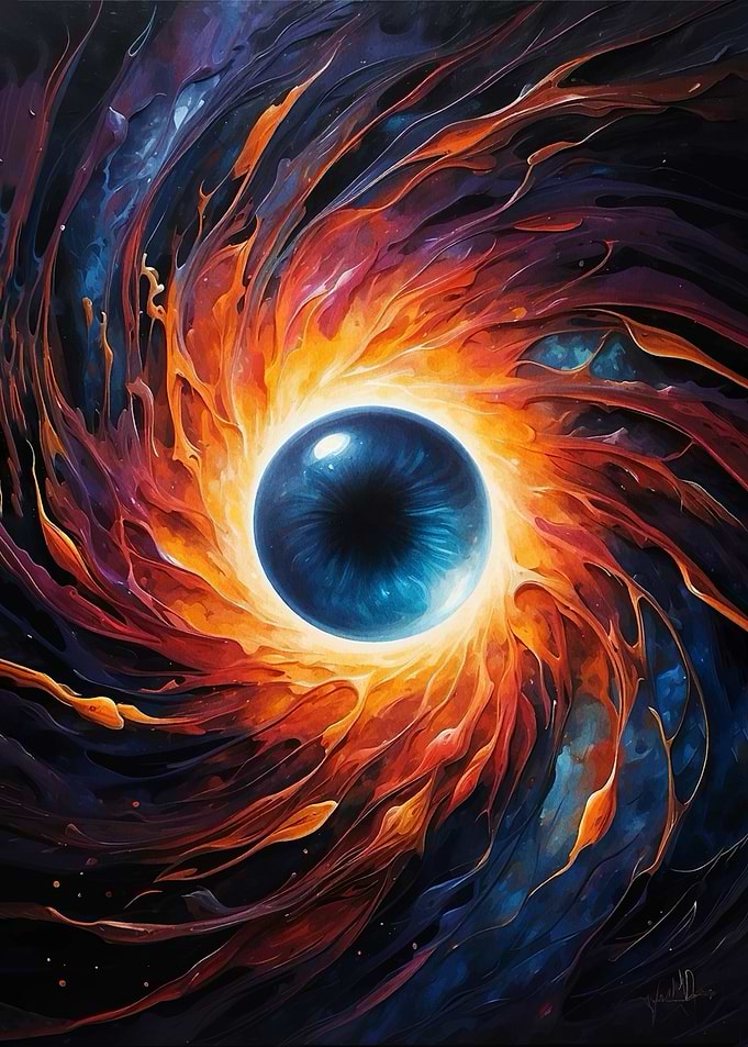 Cosmic Eye Swirl
