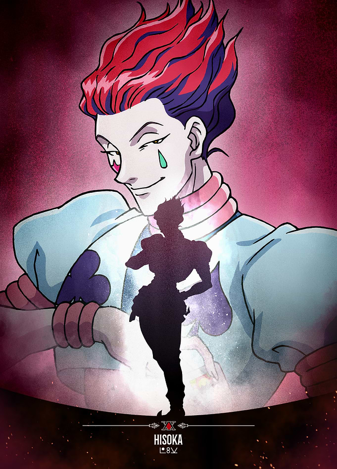 Hunter x Hunter: Hisoka Morow - Premium Metal Poster