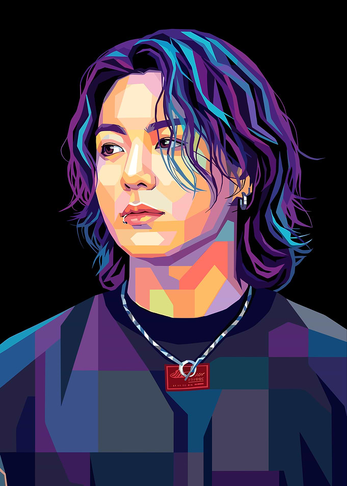 Jungkook Pop Art Portrait