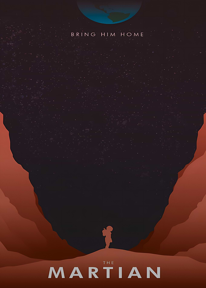 The Martian Movie Poster