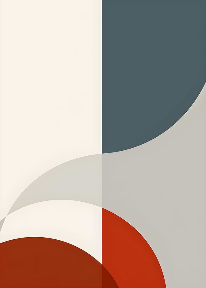 Abstract Geometric Shapes with Curves