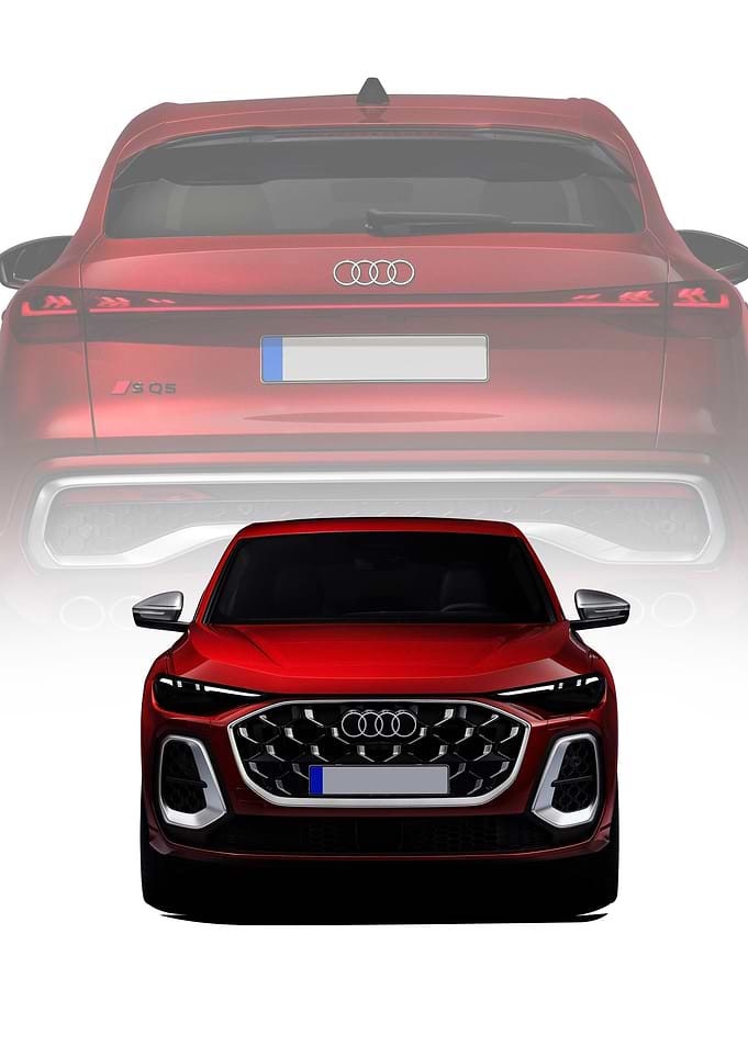 Red Audi SQ5 sportback 25