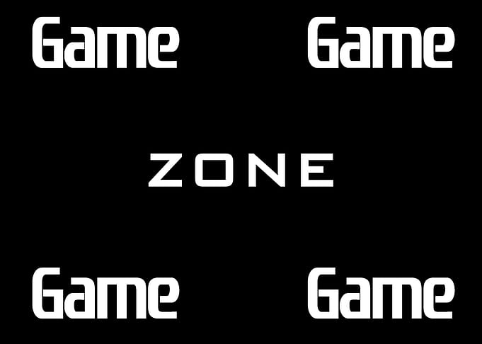 Game Zone Text Art