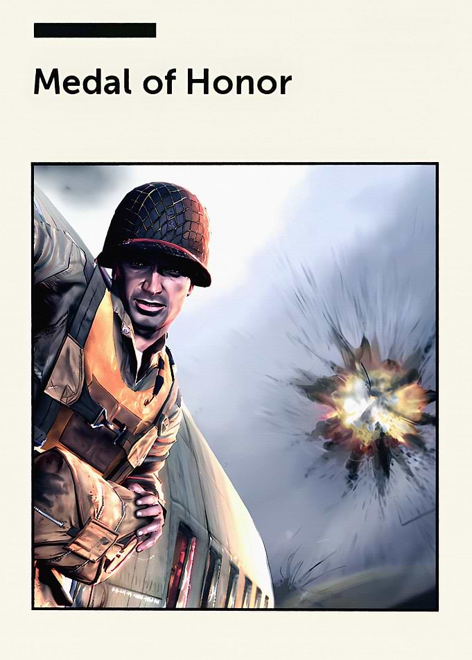 Medal of Honor Game Poster