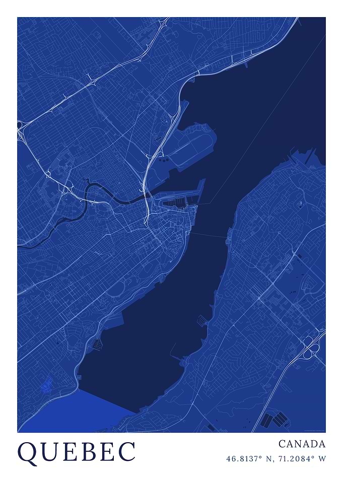 Quebec City Map