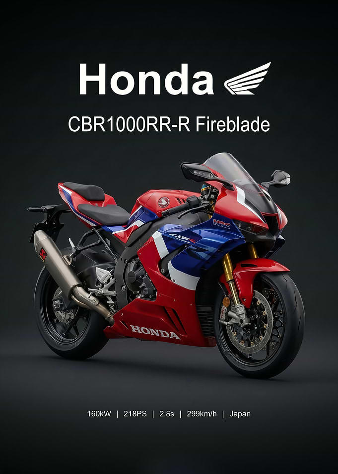 Honda CBR1000RR-R Fireblade Motorcycle