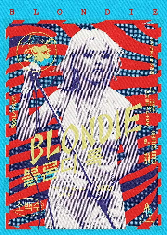 Blondie performing live