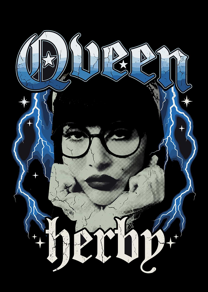 Queen Herby Lightning Portrait