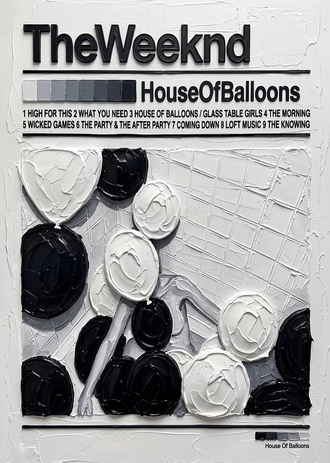 House of Balloons Album Cover Art