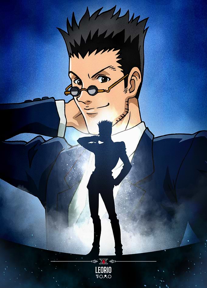 Hunter x Hunter: Leorio Paradinight - Premium Metal Poster