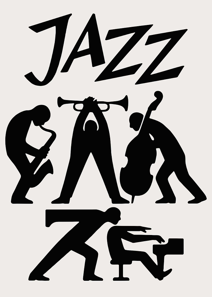 Jazz Band Silhouette