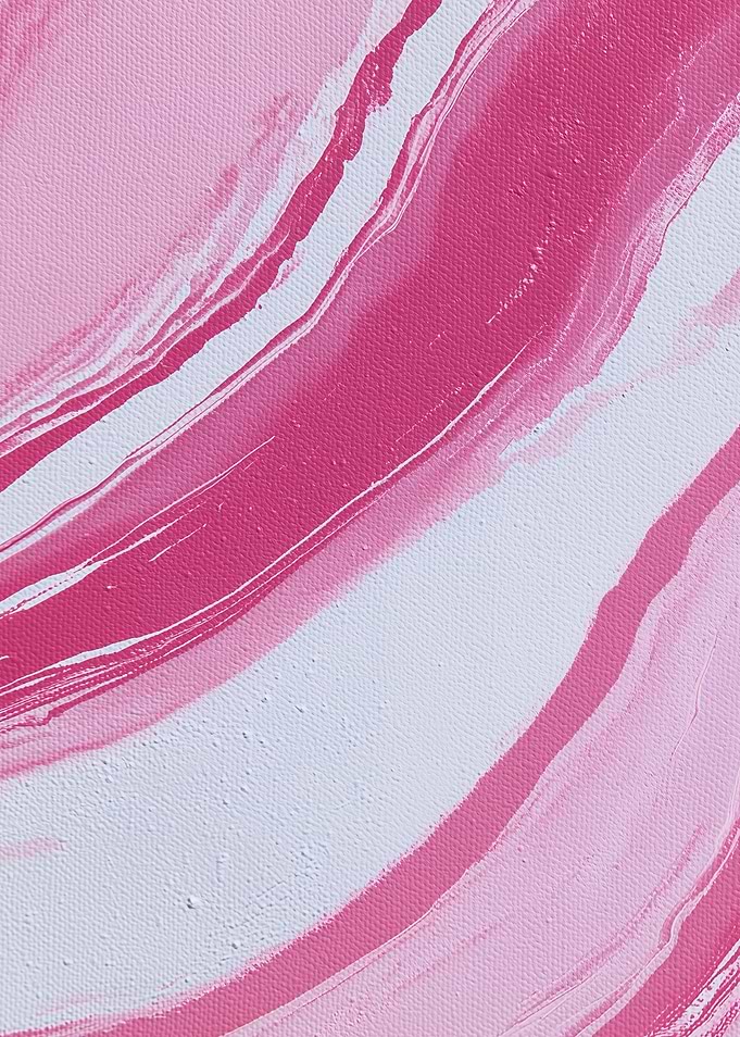 Abstract Pink and White Swirls