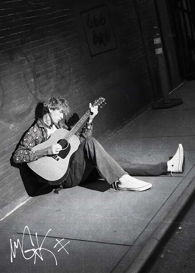 Machine gun kelly Vintage potrait