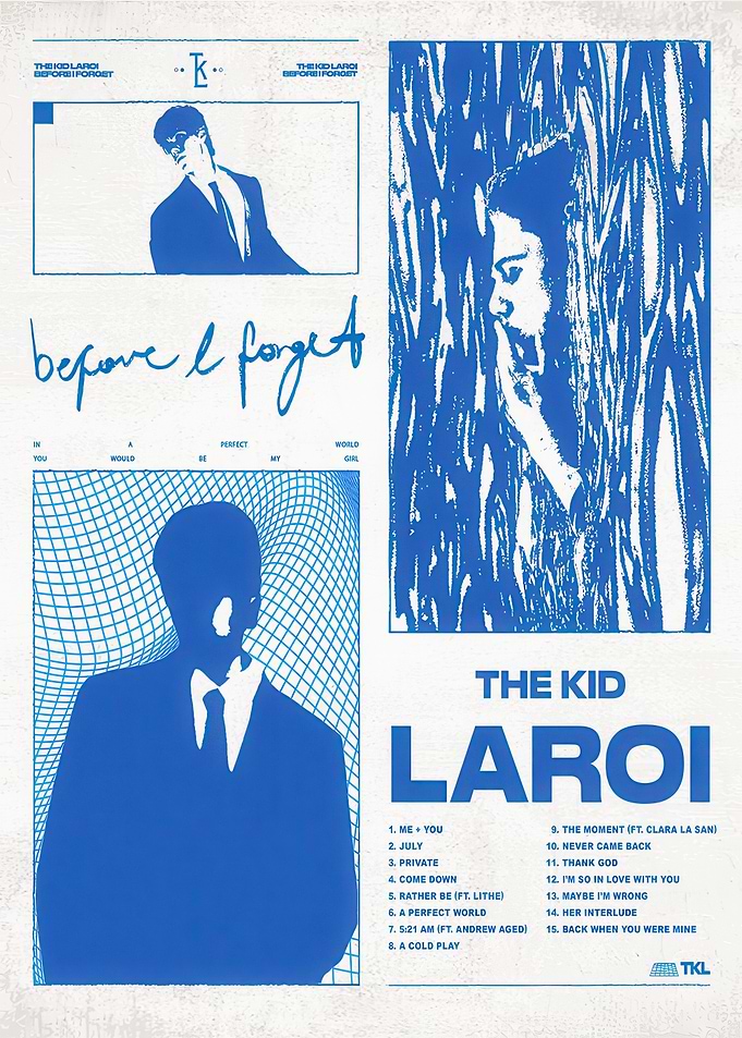The Kid Laroi Before I Forget Album Art