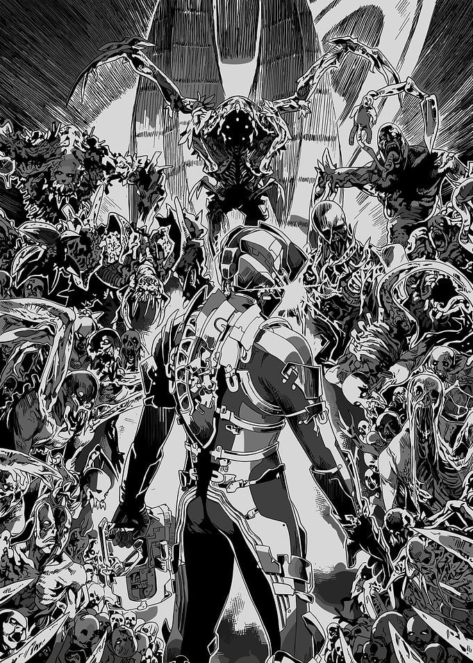 Dead Space game art