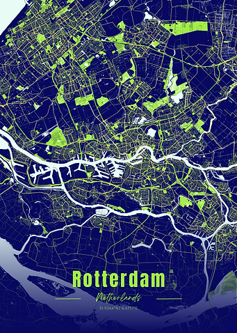 Rotterdam City Map