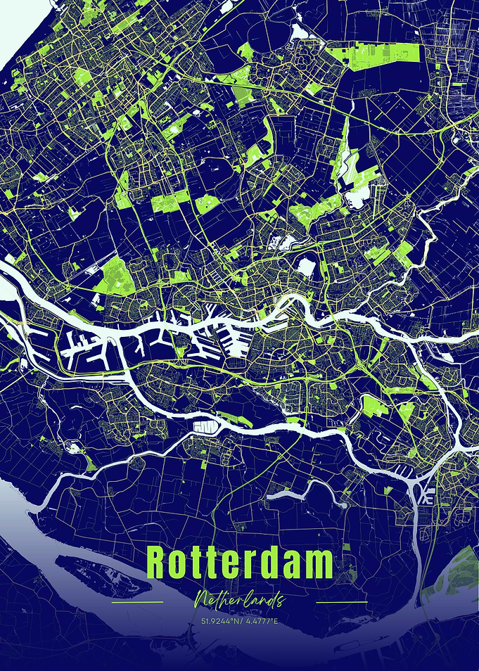 Rotterdam City Map