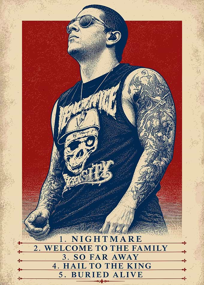 M. Shadows Hail to the King Album Art