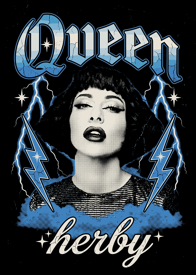Queen Herby Lightning Graphic