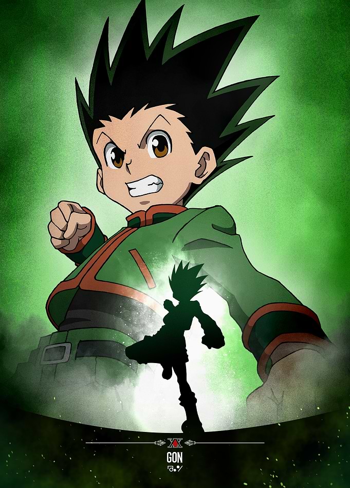Hunter x Hunter: Gon Freecss - Premium Metal Poster