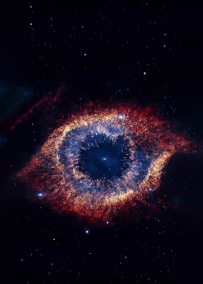 Helix Nebula in Space