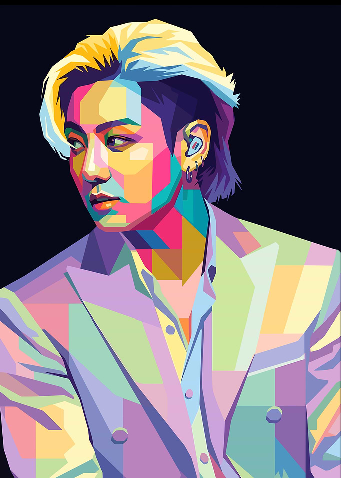 Jungkook Pop Art Portrait