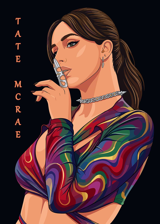 Tate McRae Portrait